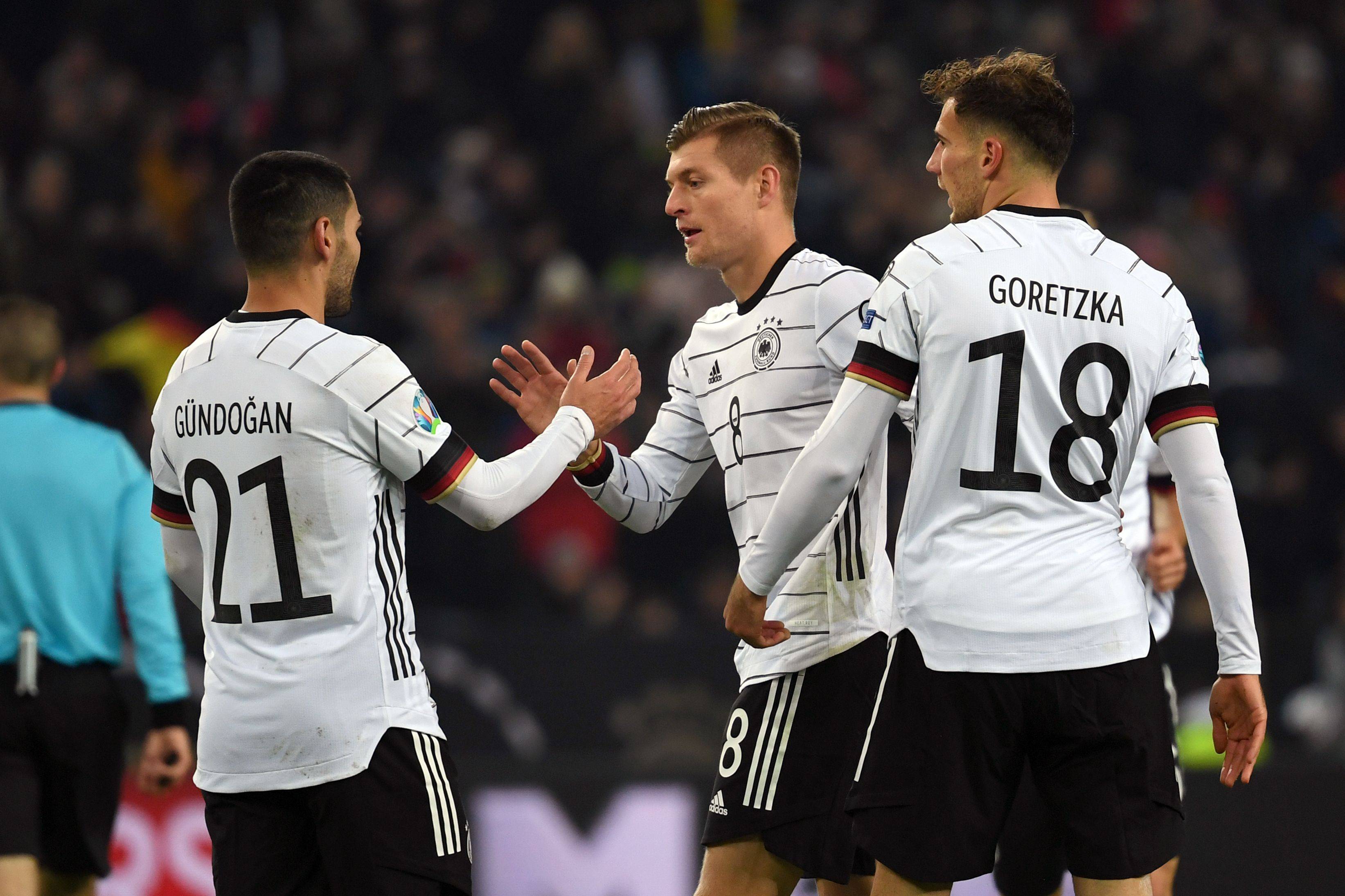 德国队在欧洲预选赛中斩获胜利