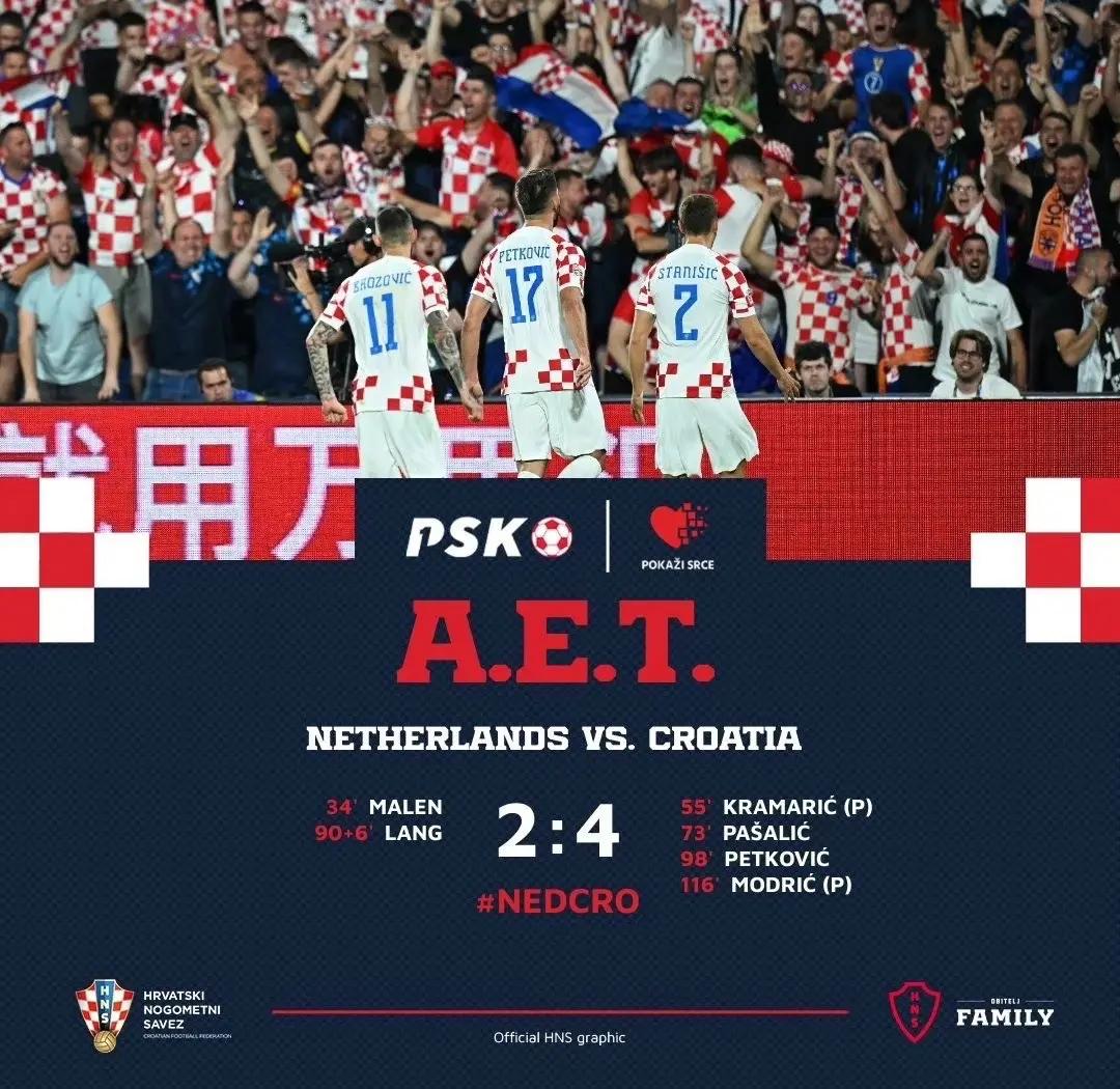 荷兰大胜瑞士，晋级欧锦赛半决赛