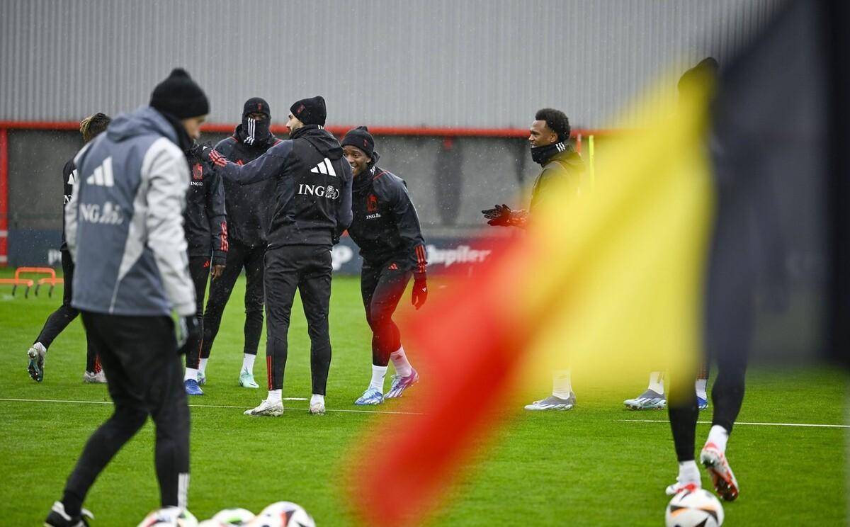 奥地利队在维也纳与捷克队进行友谊赛