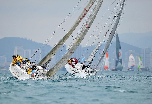 意大利队在帆船比赛中遭遇连败