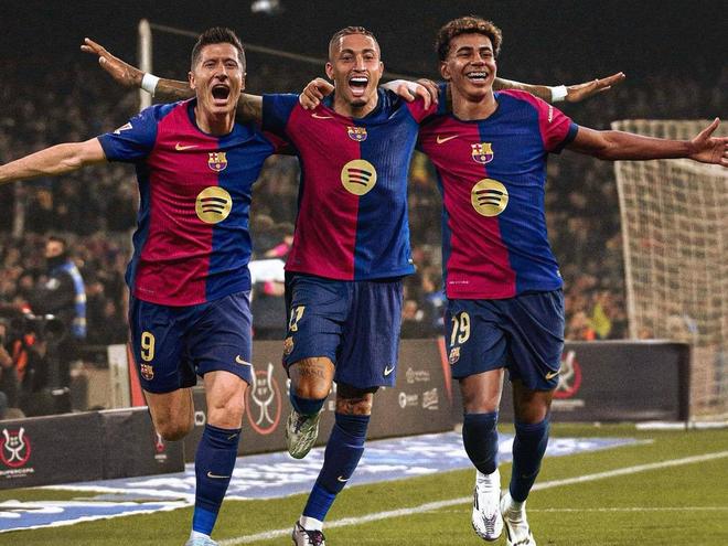 巴塞罗那卫冕欧洲冠军，小组出线希望大增