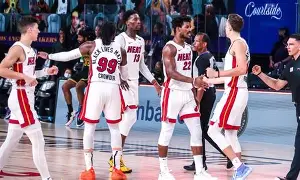 热火队防守稳固，助球队跻身东部前列