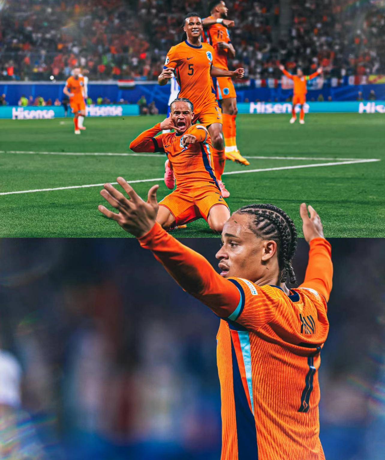 荷兰队实力强劲，赢得观众尊敬